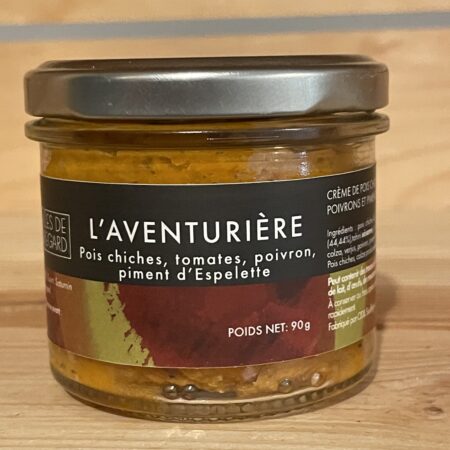 Houmous tomates poivron piment d'Espelette | L'aventurière
