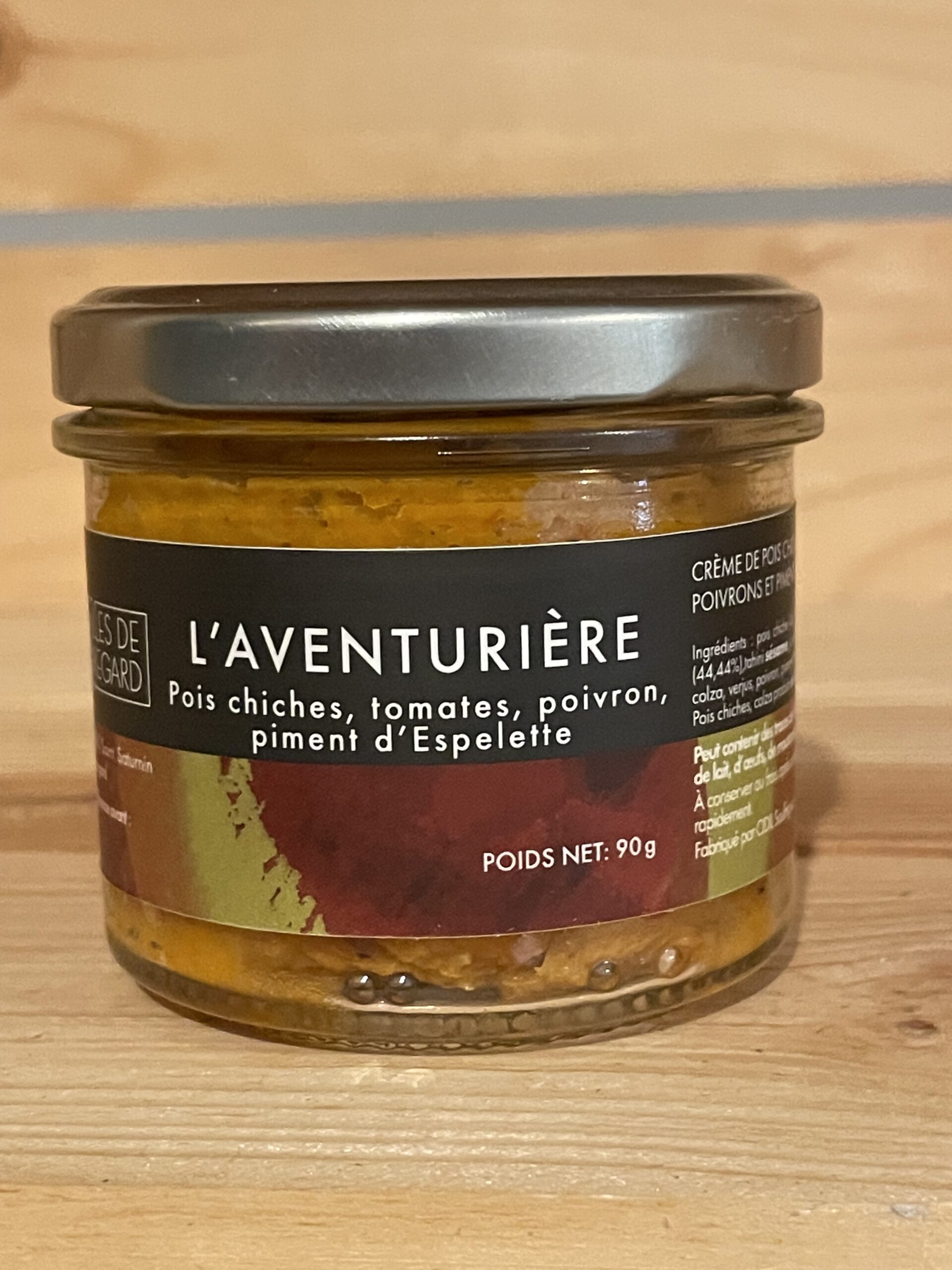 Houmous tomates poivron piment d'Espelette | L'aventurière