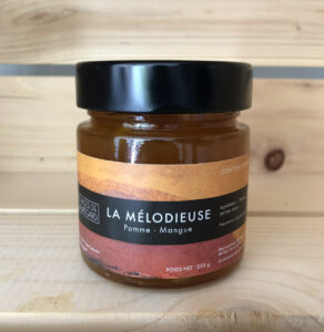 Confiture artisanale pomme mangue fabriquée en Charente