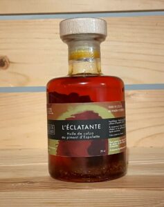 Huile de colza au piment