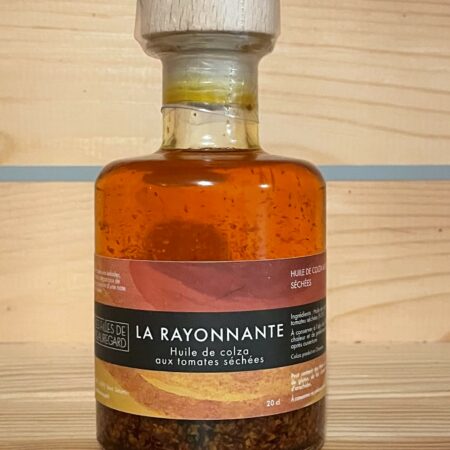Huile de colza aux tomates séchées | La rayonnante