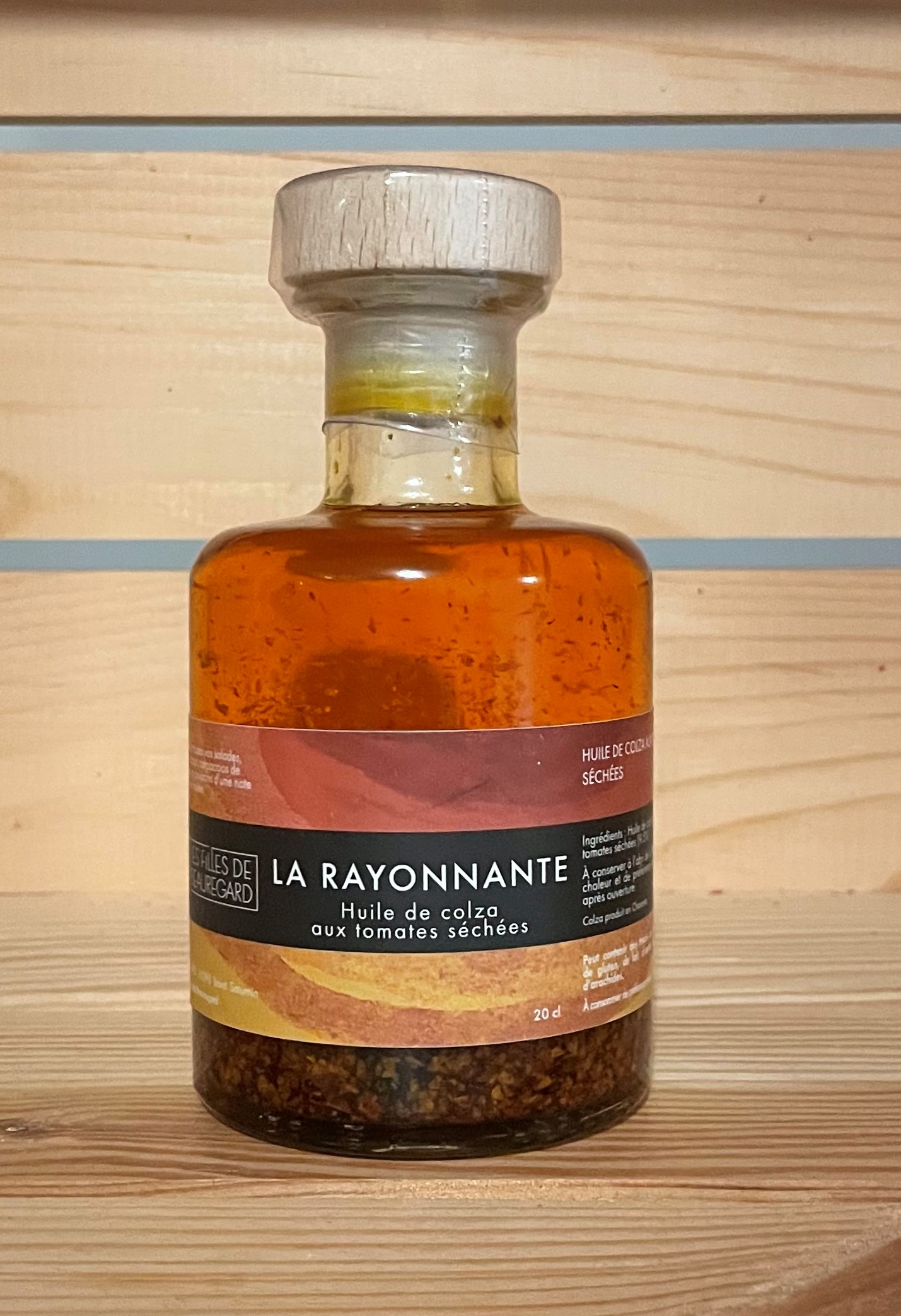 Huile de colza aux tomates séchées | La rayonnante